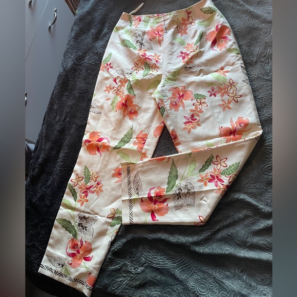 Talbots Petites Pure Silk Size 2 Pants - Picture 1 of 3